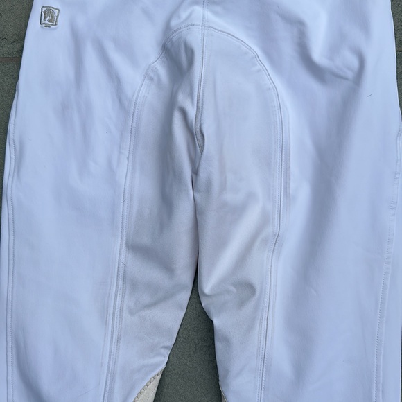 ROMFH White Riding Pants/Show Breeches 28L - Picture 5 of 6